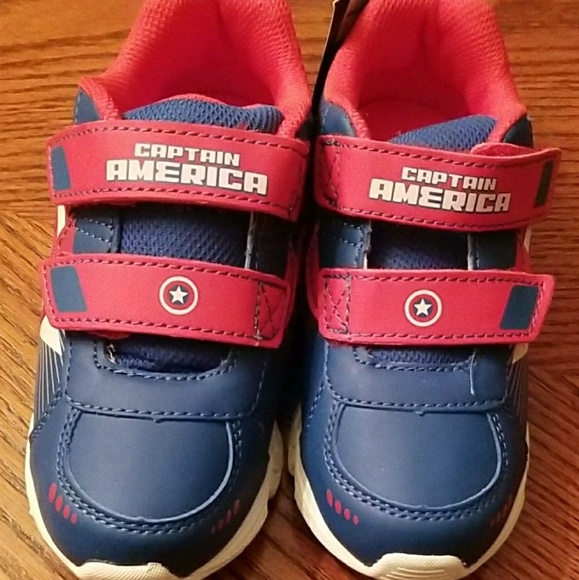 captain america tennis shoes